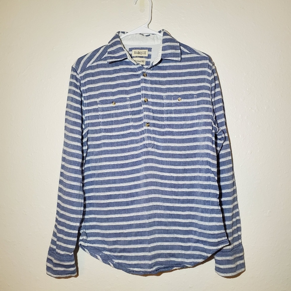 Mens Barque Stripper Long Sleeve Shirt